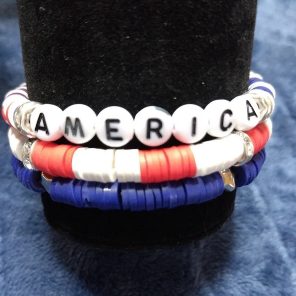 America - 4th Of July Red White And Blue By Lauriyana's Fashion Boutique